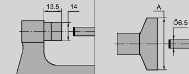 Preview: SMT-MESSZEUGE Artikel-Nr. 427.050 Zeichnung