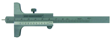 Messschieber 80 mm mit Stiftspitze Tiefen umsteckbare Messstange 