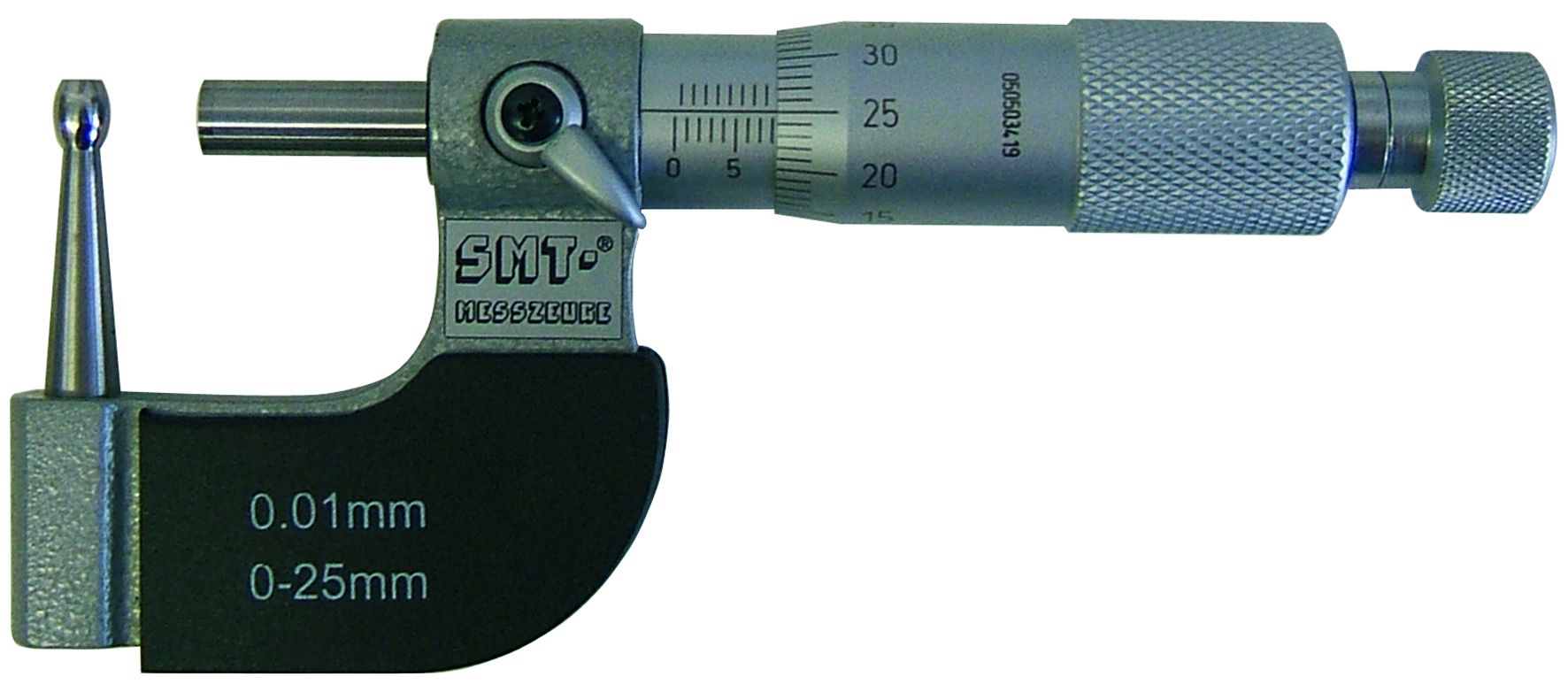 Ø >4,7 mm Rohrwanddicken-Messschraube Mikrometer Messbereich 0-25 mm 