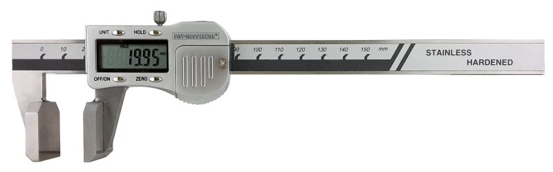 SMT-MESSZEUGE Item-No. 230.326 Digital pocket caliper 150 mm with measuring jaws 26x25 mm