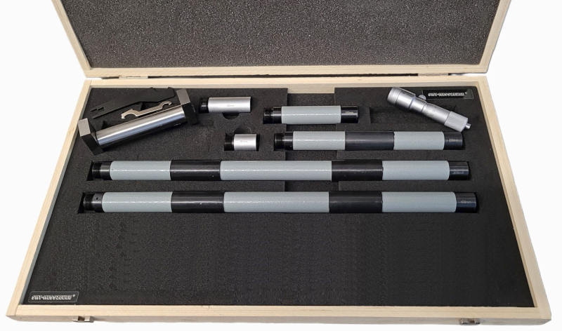 Innenmessschrauben-Satz, Messbereich 100-1300 mm