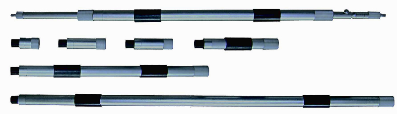 Two-point inside micrometer set 1000-3000 mm