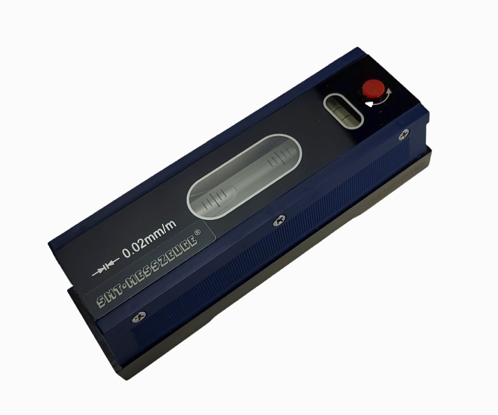 SMT-MESSZEUGE Machine spirit level, length 150 mm, 0.02 mm/m, DIN 877