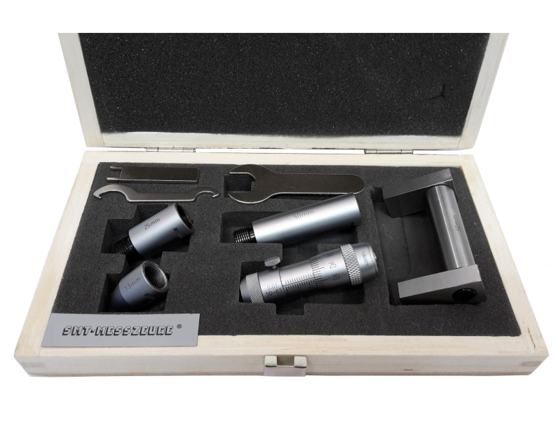 Two-point inside micrometer set 50-150 mm