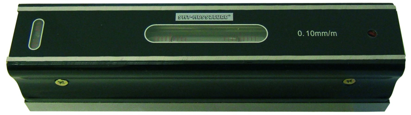 Precision engineer spirit level, reading 0.02 mm, 200 mm