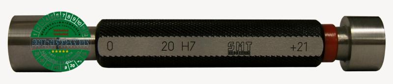 Limit plug gauge 21H7 to DIN 2245 with calibration certificate