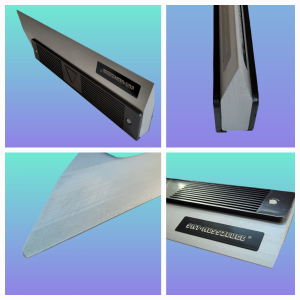 Haarlineal 1000 mm aus Aluminium-Magnesium verschiedene Ansichten