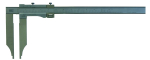 Control caliper, monoblock, without points, 1500 x 200 x 0,05 mm